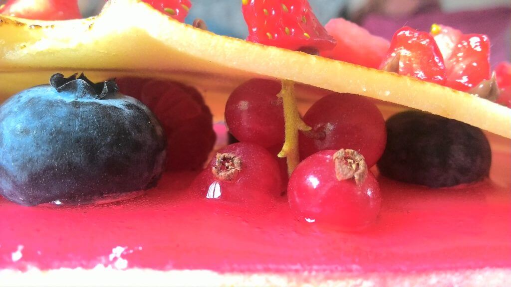 Dessert fruits rouges